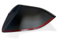 Coque r&eacute;troviseur fibre de carbone mate compatible avec Tesla Model Y Model Y Juniper (apr&egrave;s 03/2025)