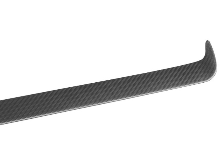 Insert tableau de bord inf&eacute;rieur fibre de carbone mate Tesla Model 3 Highland (apr&egrave;s 09/2024) Model Y Juniper (apr&egrave;s 03/2025)